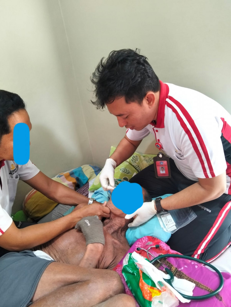 Kegiatan Homecare UPTD. Puskesmas Mengwi III